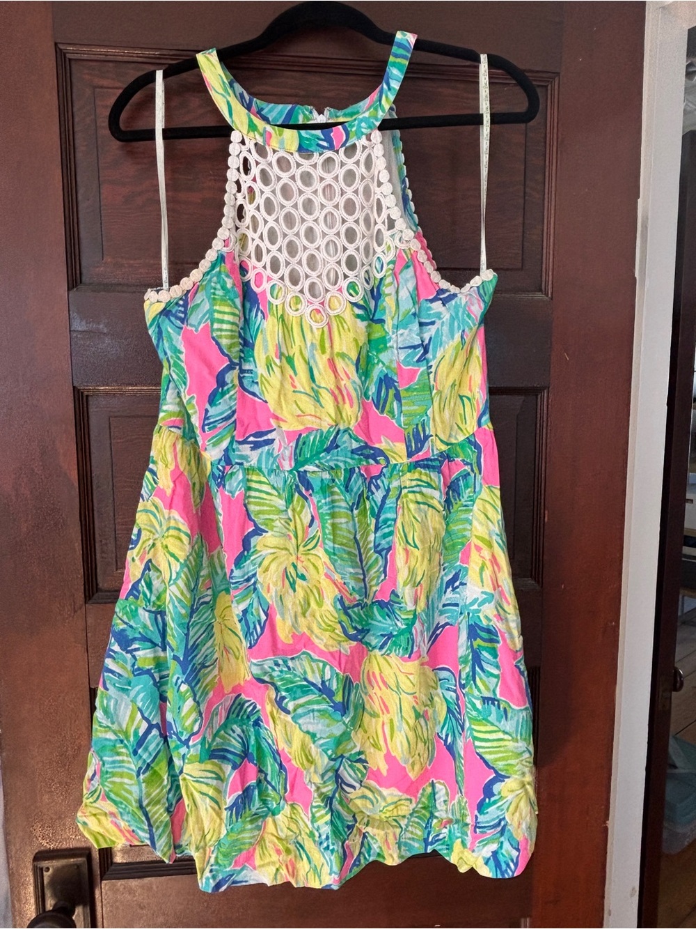 Lilly Pulitzer Pink Multi Tropical Floral Skort